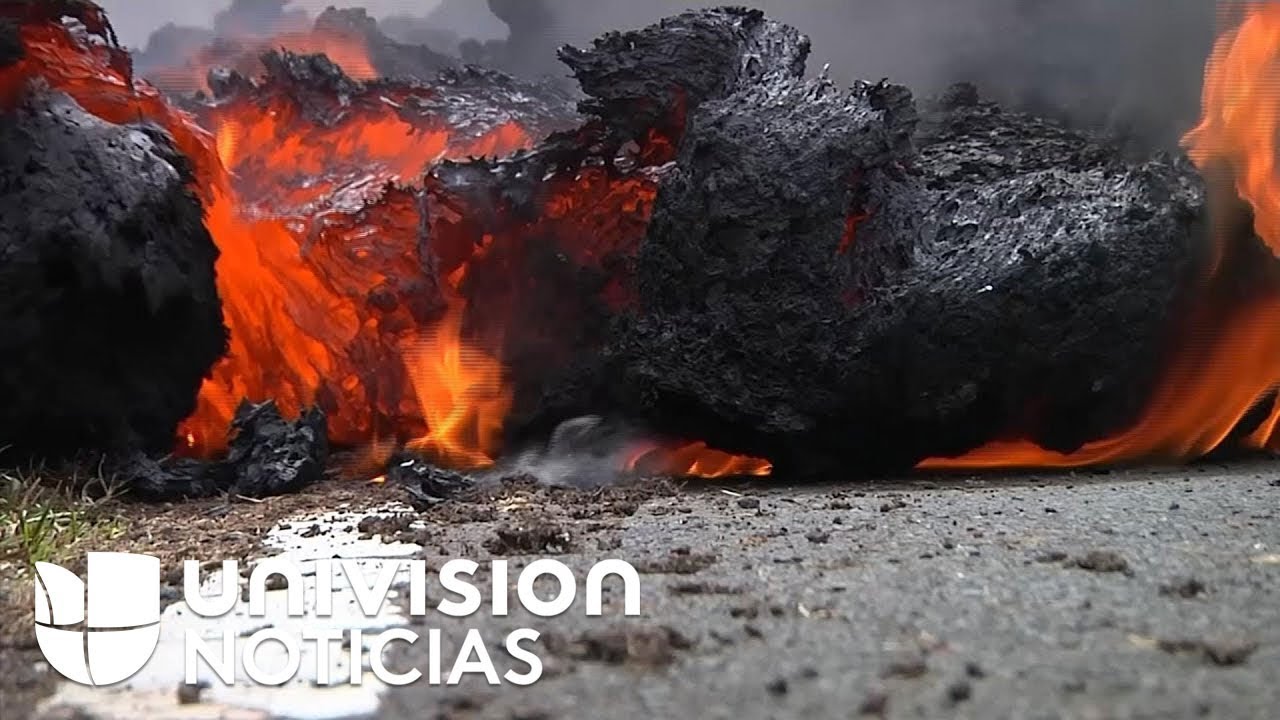 Erupciones de lava de hasta 230 pies se han registrado en Hawaii