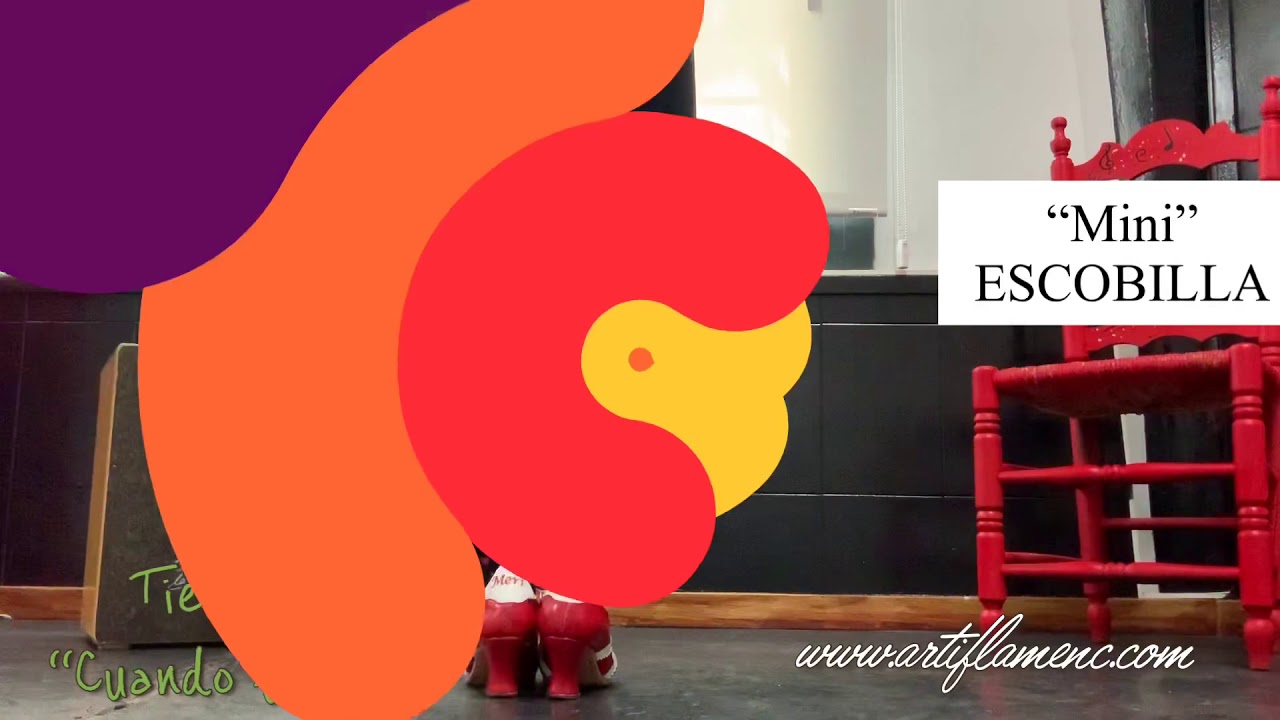 Clases de Flamenco Online - Tientos CIERRE Letra+MINI Escobilla/Estudi de dansa Art i Flamenc