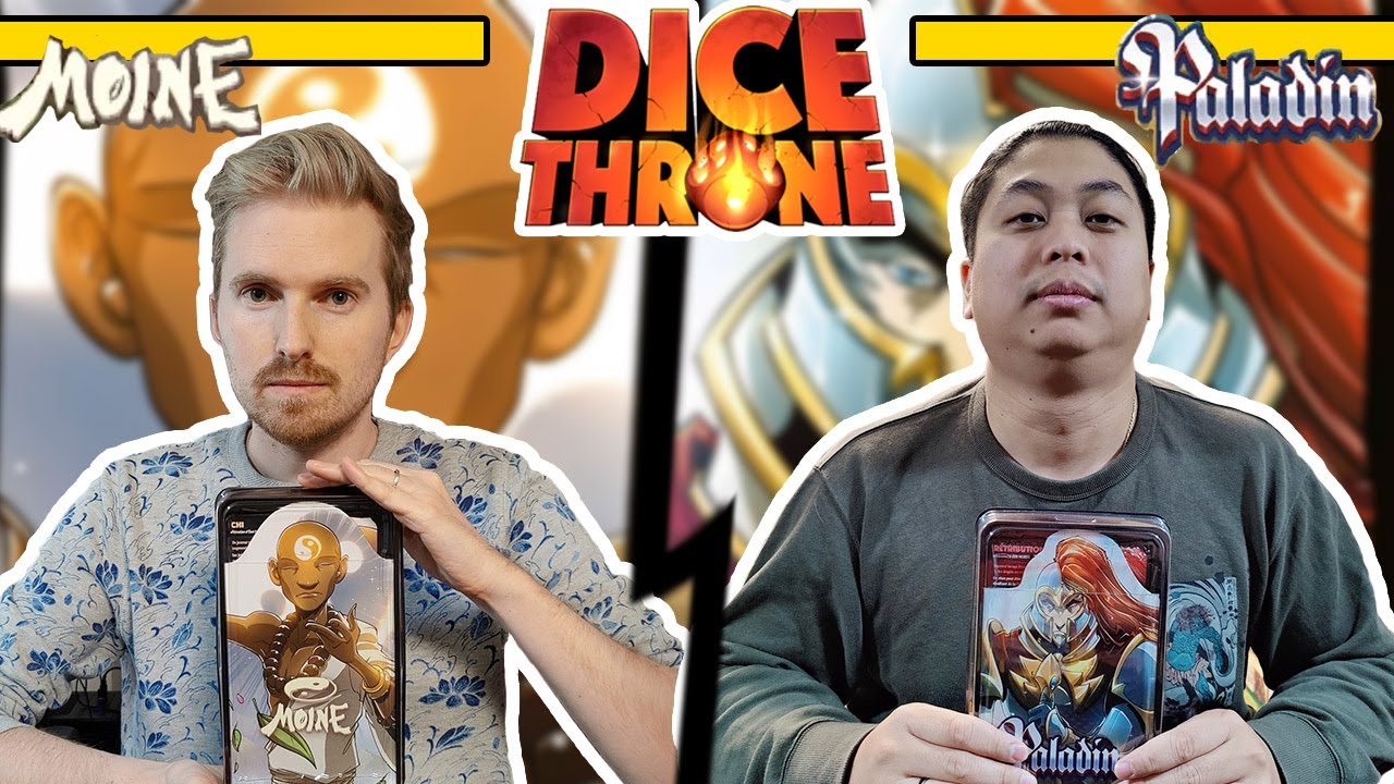 Dice Throne [ Partie FR ]: Moine vs Paladin !