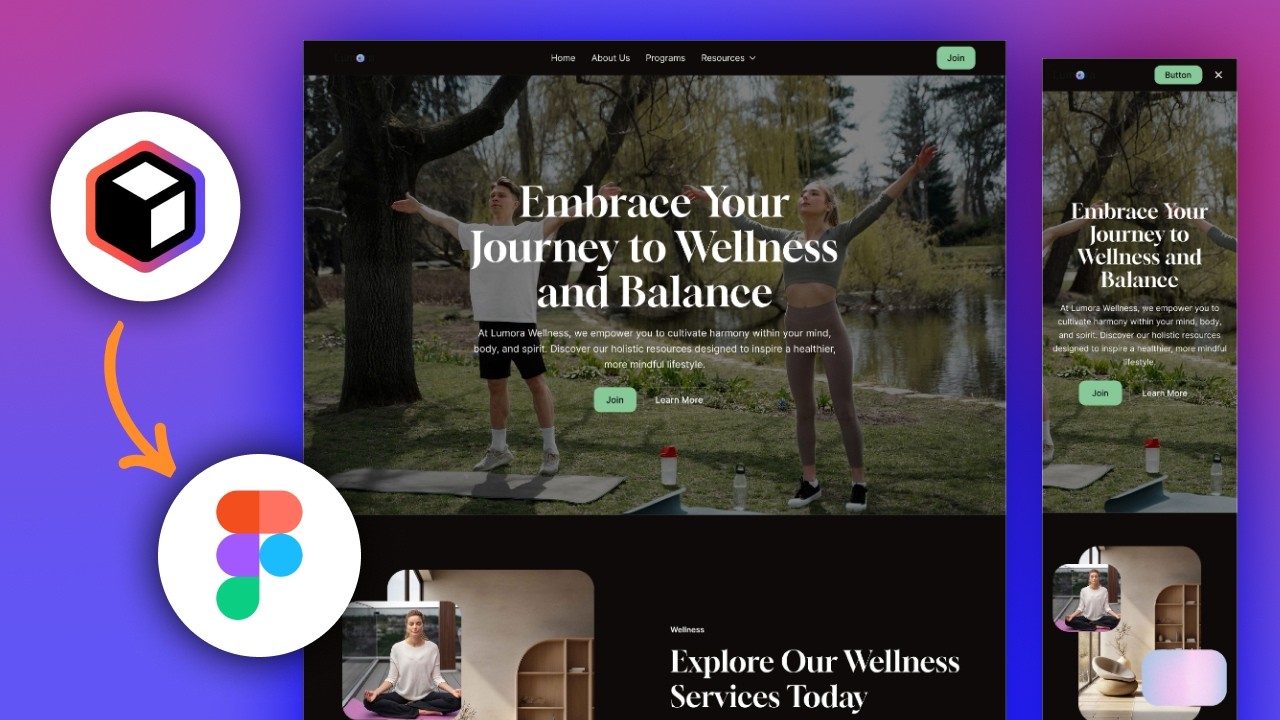 From Wireframe to Beautiful Website using Relume + Figma