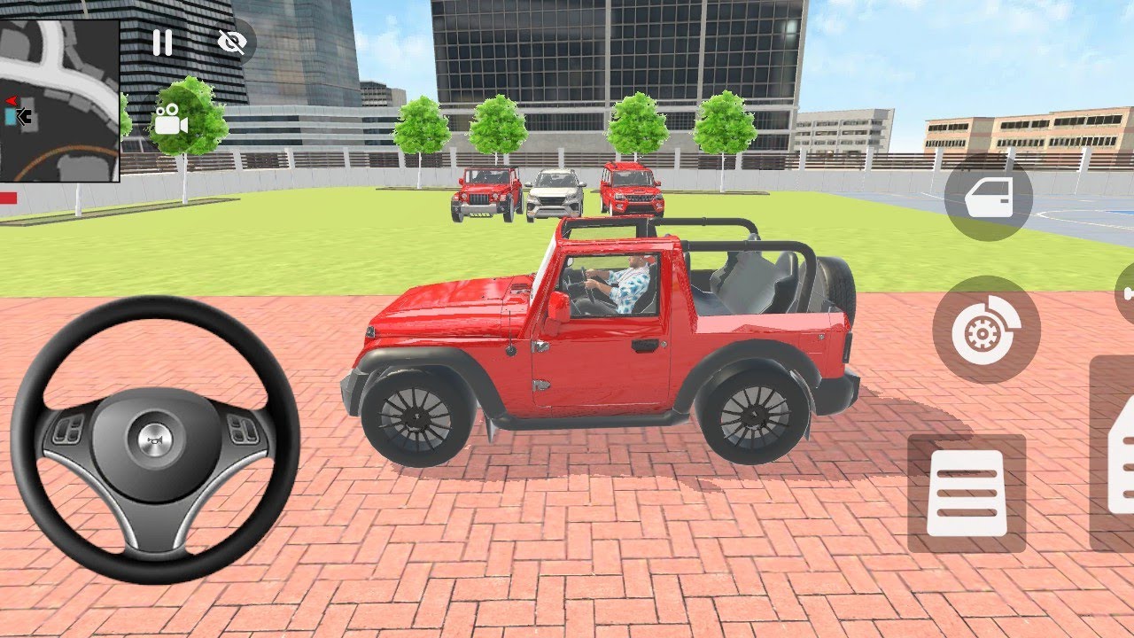 🎮 Franklin Oder by 2️⃣ Mahindra 💥 Scorpio and 2️⃣ Super Car in Indian 🇮🇳 Car Theft Auto Simulator 🎮
