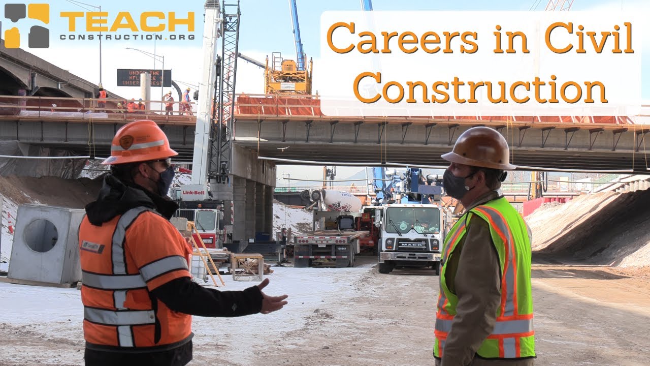 Construction Career Exploration with TEACH Construction - Highway Construction Jobs