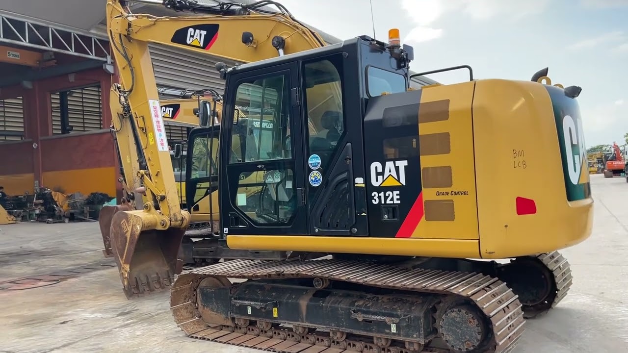 CAT312eสภาพดีมากๆเก่าญี่ปุ่น#บางนาแทรคเตอร์ #excavator_truck