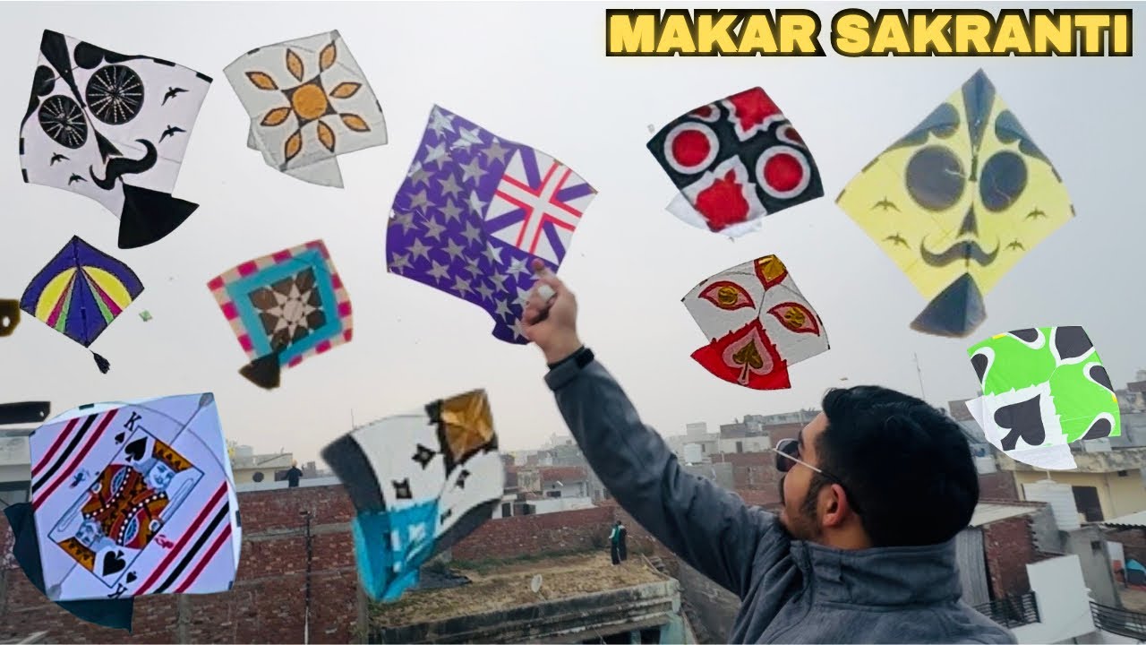 Flying Kites On Makar Sakranti 2026 😱 6 TAWA gudda  | Kite festival , Patangbazi 