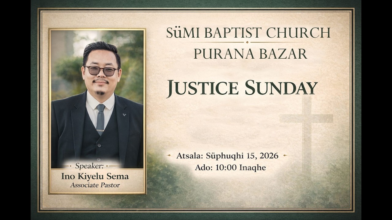 Justice Sunday | Süphuqhi 15, 2026 | Ado: 10 :00 Inaqhe | SBCPB |