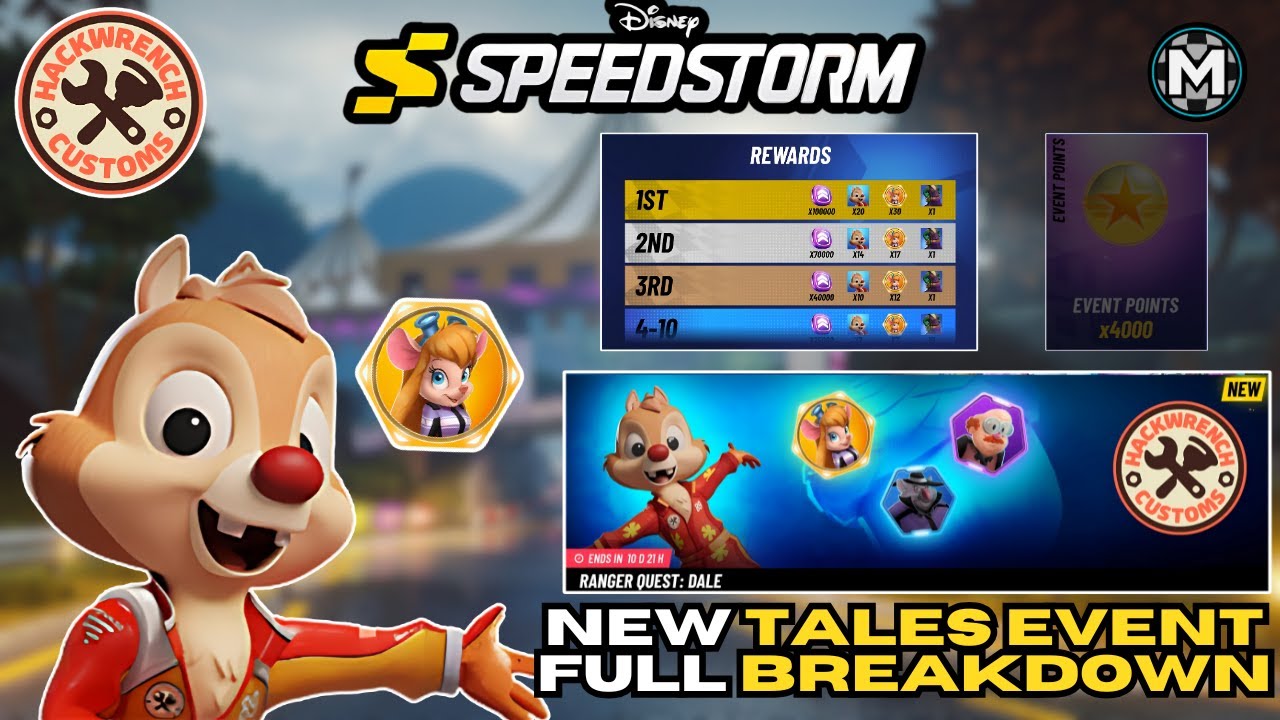 BRAND NEW Tales Event in Disney Speedstorm - Full Breakdown