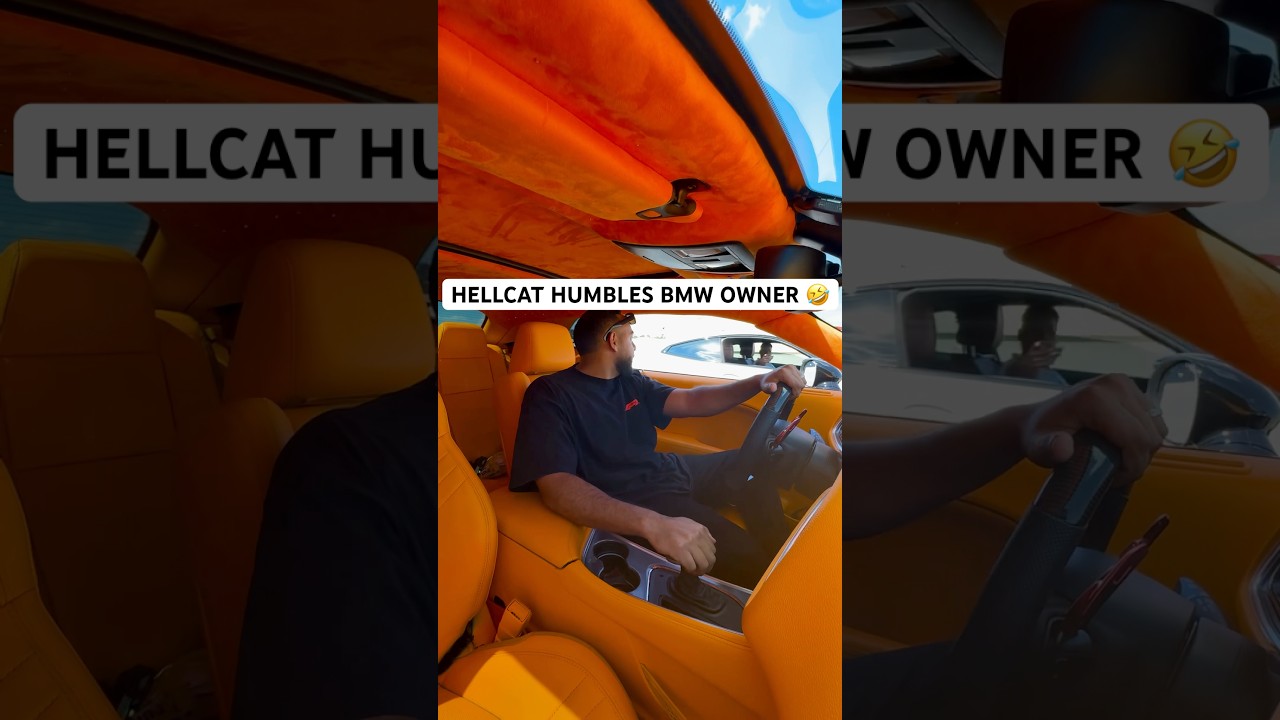 HELLCAT DESTROYED BMW 🤣🫡