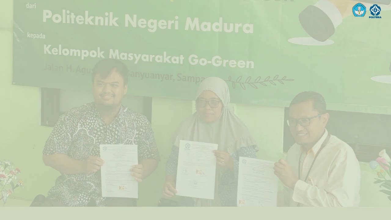 Pengabdian Masyarakat (2025.008) - Aplikasi Go Green Bantu Warga Sampang Ubah Sampah Jadi Uang
