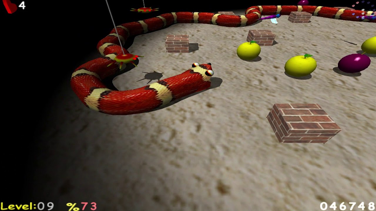 AxySnake - Distant Camera Area #3/3 - Jungle (Final Distant Camera Area)