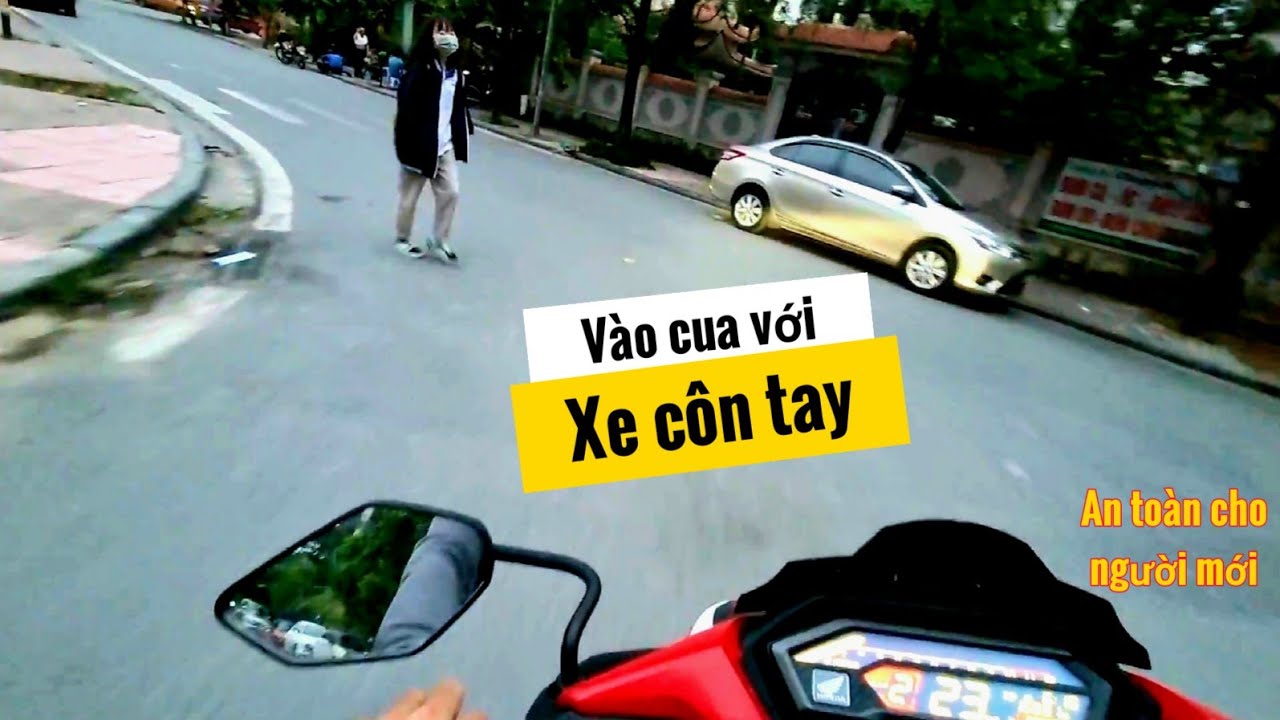 Winner X Vlog 2 - Vào Cua Xe Côn Tay Dễ Mà An Toàn Cho Người Mới