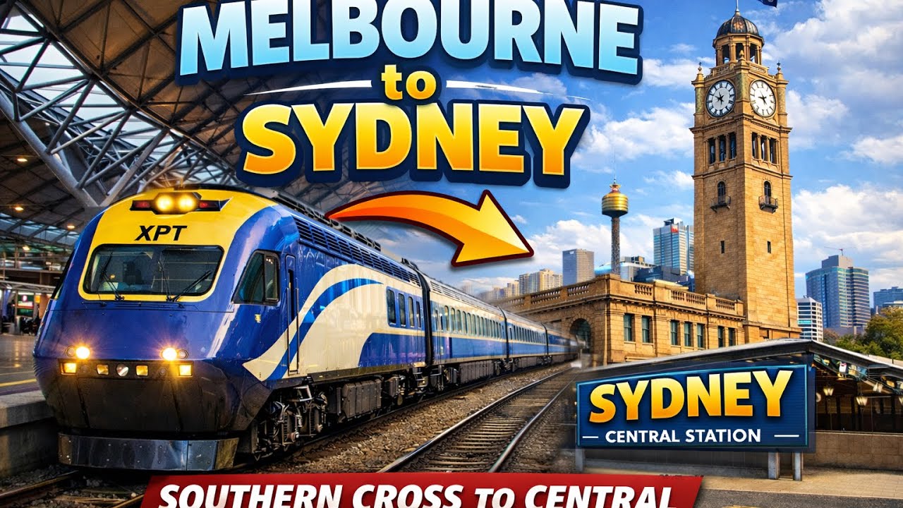 I Took the XPT Train from Melbourne to Sydney 🇦🇺 | Full Journey |