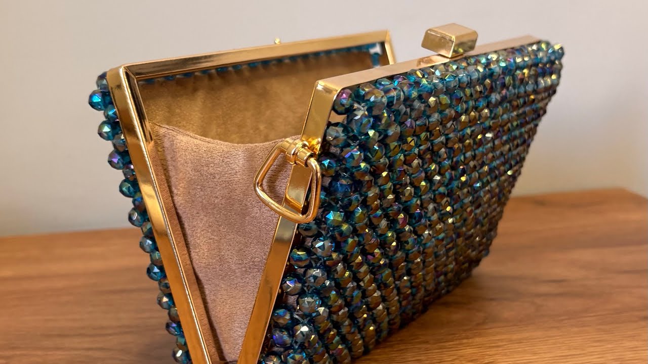 DIY Beaded Clutch мастер-класс