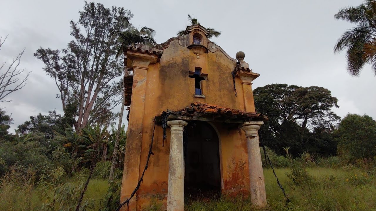 Igreja da Fazenda nazista abandonada🧱🚲 Cruzeiro do Sul 