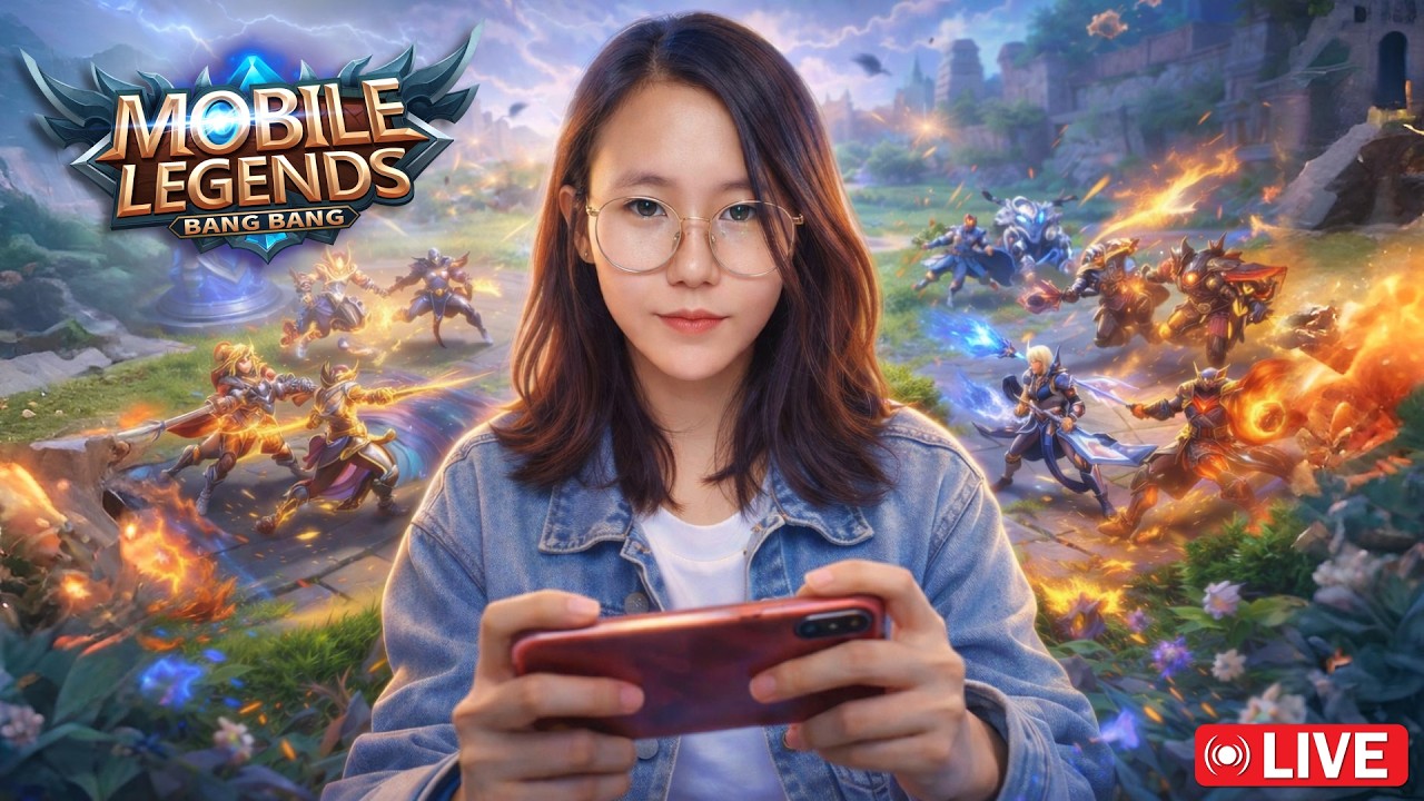 Mobile Legend Bang Bang LIVE With Anne | MOBA Legend 5v5 LIVE : #mobilelegends #mobalegends5v5