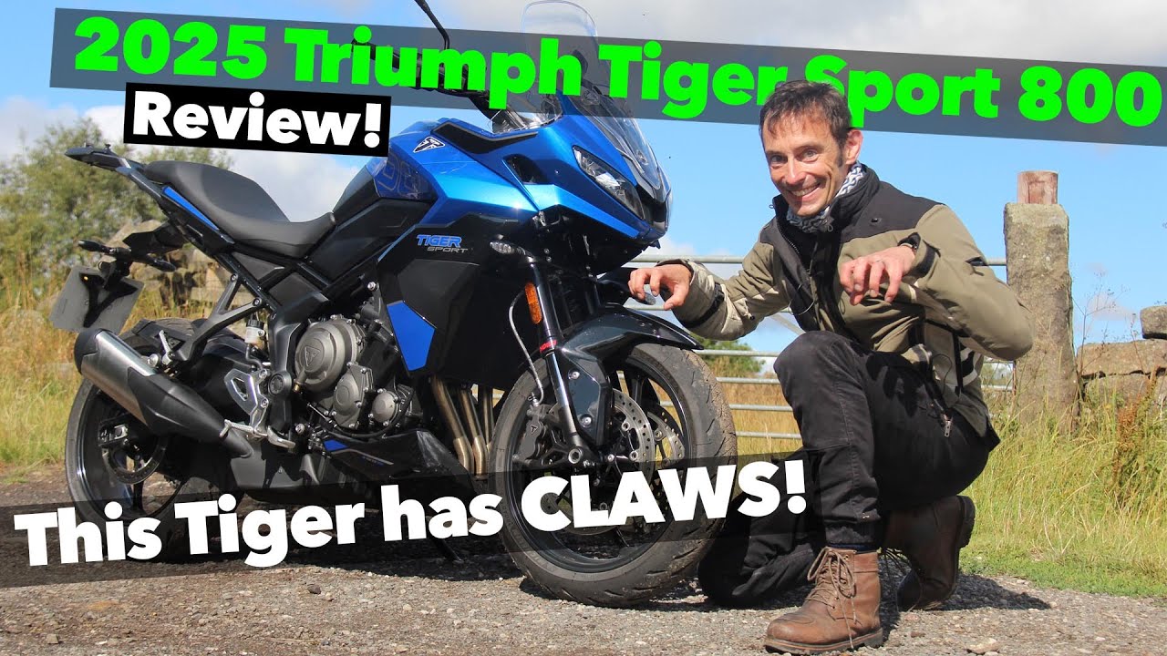 2025 Triumph Tiger Sport 800 Review | Fast, versatile ... DULL?