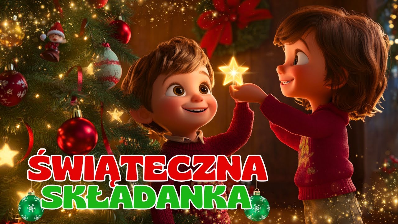Świąteczne piosenki dla dzieci 1 godzina 🎅🎄 Godzinny Mix 🎶🎵 Świąteczne przeboje dla najmłodszych 👧👦