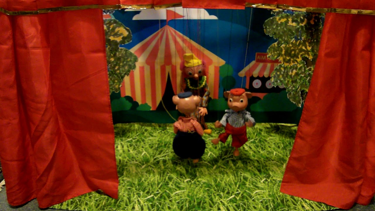 Pinky And Perky Singing Popo The Puppet