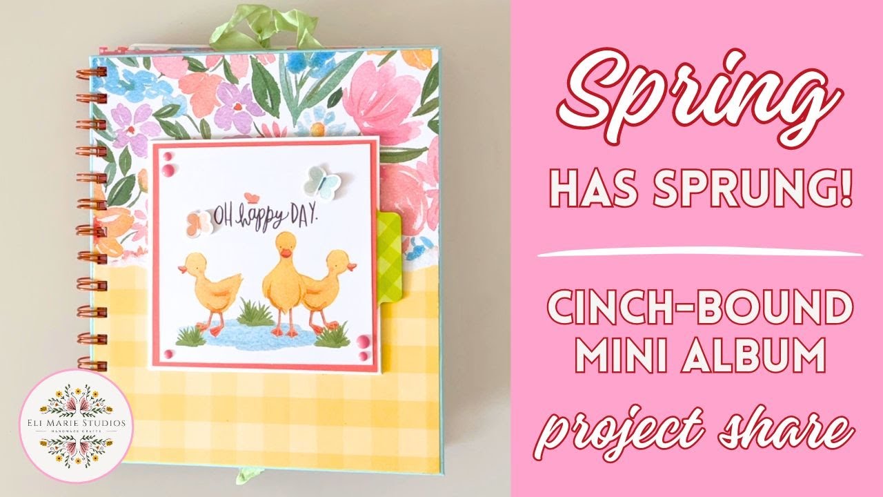 Definitely Not Perfect, But Pretty Darn Cute! | Cinch-Bound 6.5x7.5 Mini Album | Project Share