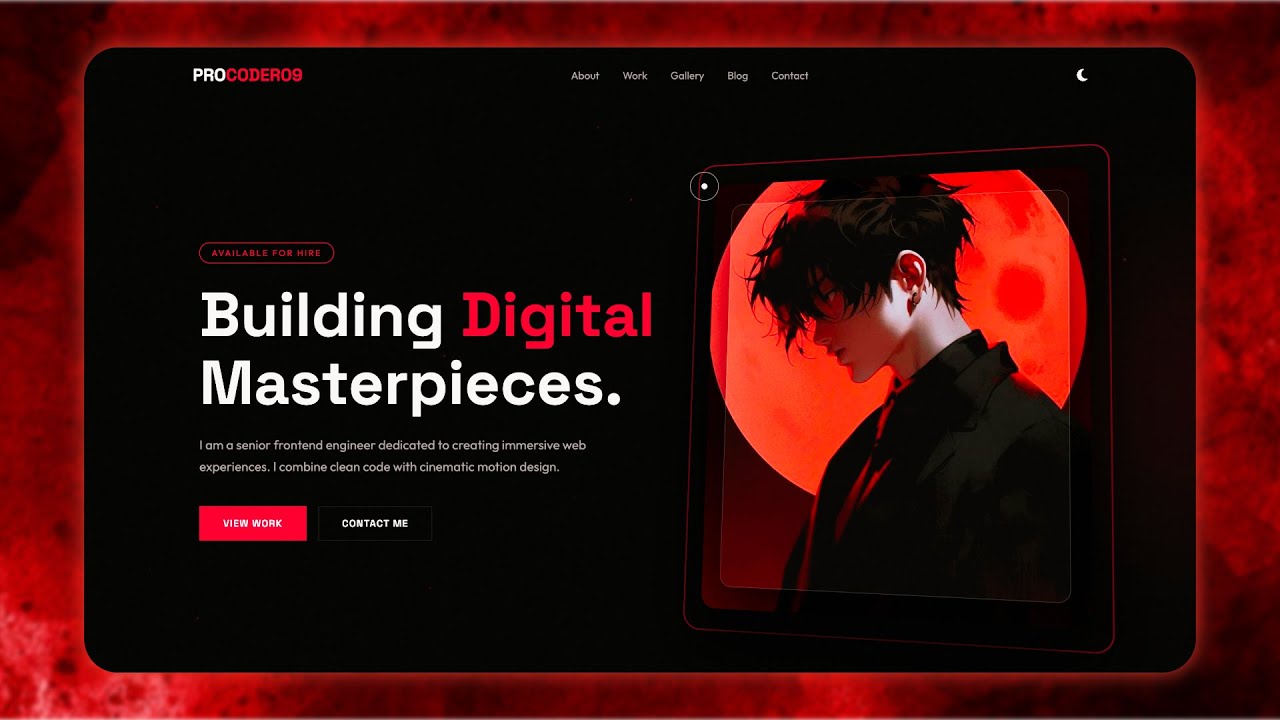 Create a Portfolio Website in 40 Minutes! (HTML & CSS Only)