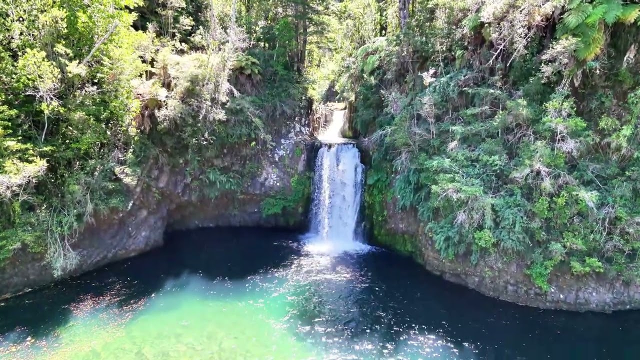 Dos cascadas imperdibles de Liquiñe | Salto hueneco y Salto de la niña encantada | Dji Neo 2
