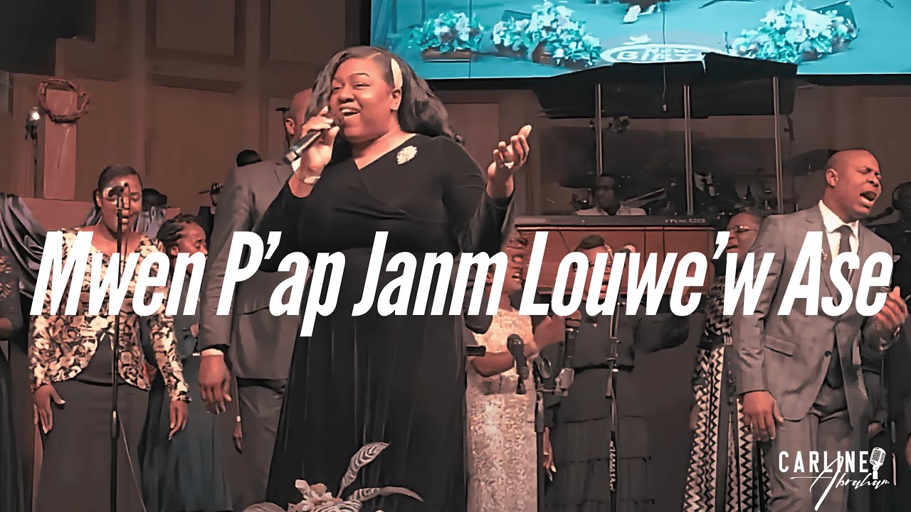 Mwen P'ap Janm Louwe' w Ase (Adoration Concert - Corps De Christ) performed by Carline Abraham