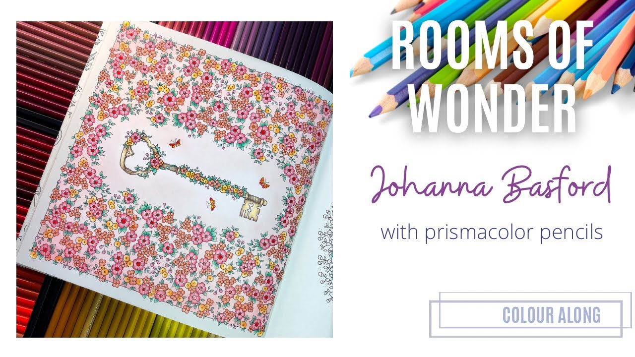 Colour Along | Rooms of Wonder by Johanna Basford