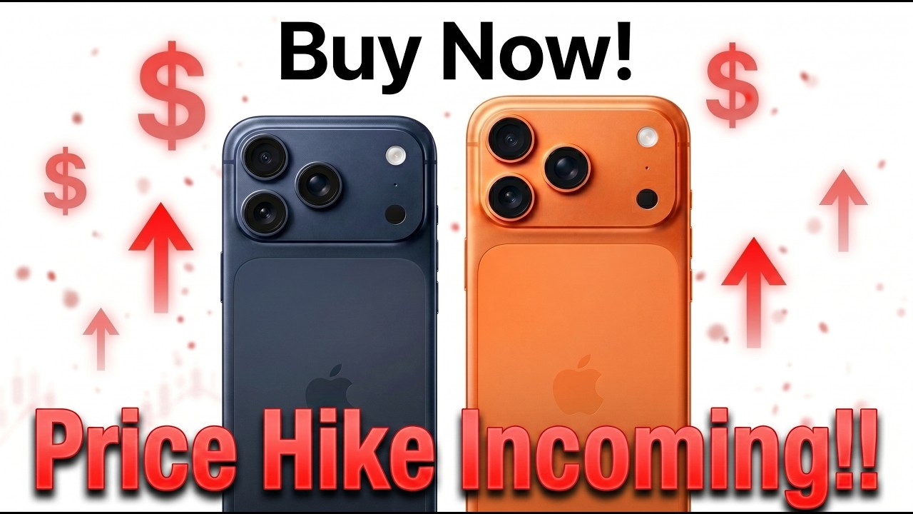WARNING! Buy An iPhone 17 Pro Max RIGHT NOW!! Heres Why...