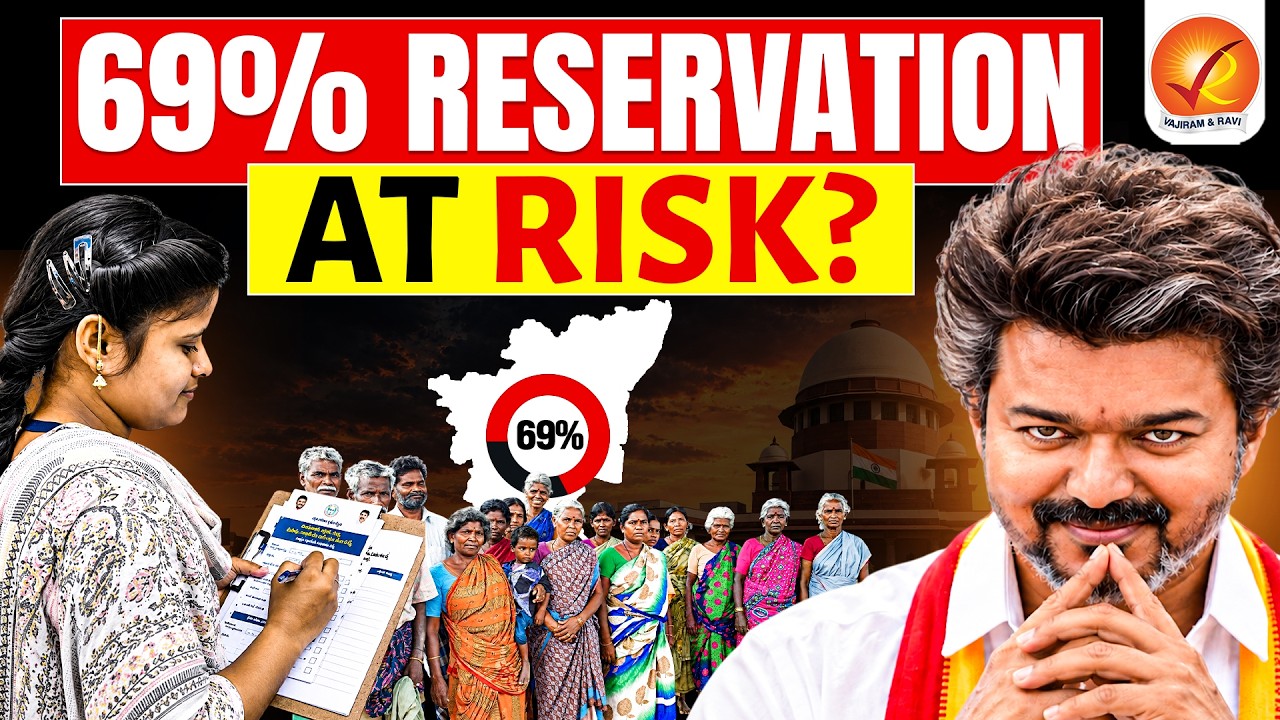 Why Tamil Nadu Wants a Caste Census in 2027 | The Battle Over 69% Reservation | Vajiram and Ravi