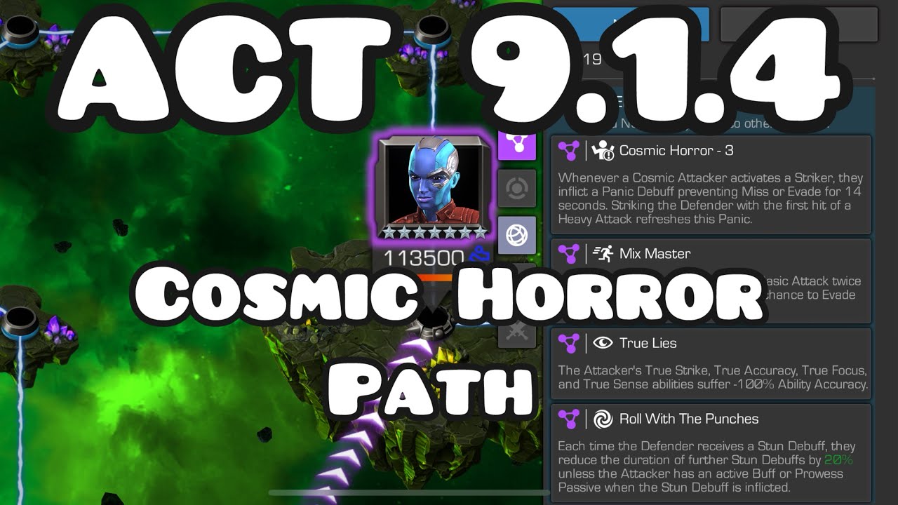 Act 9.1.4 - Cosmic Horror | Boss Lady Deathstrike