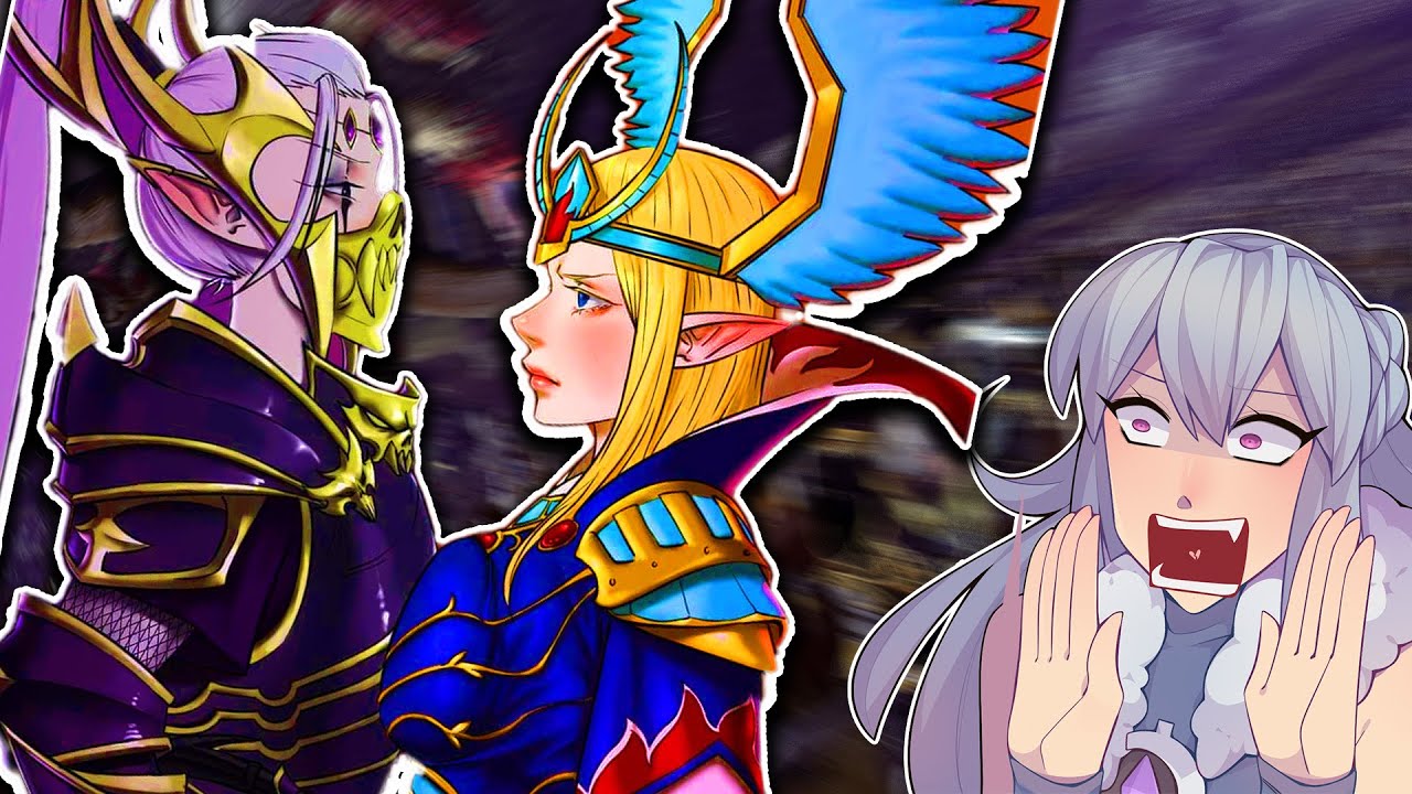 The Sundering: ELVEN CIVIL WAR | Warhammer Fantasy Lore