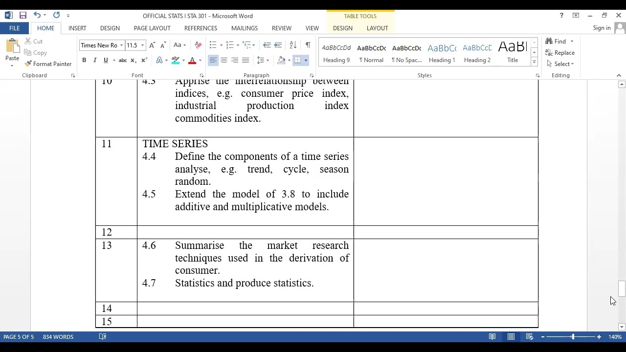 Official Statistics  Concept and Definitions