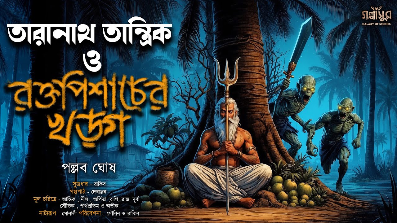 তারানাথ তান্ত্রিক ও রক্তপিশাচের খড়গ । পল্লব ঘোষ। TARANATH TANTRIK AUDIO STORY । GOLPASUR