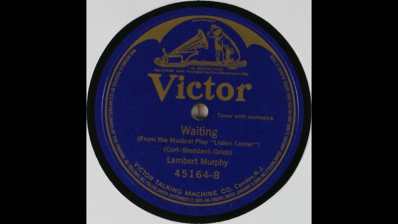 “Waiting” from “Listen Lester” (Lambert Murphy 1919)