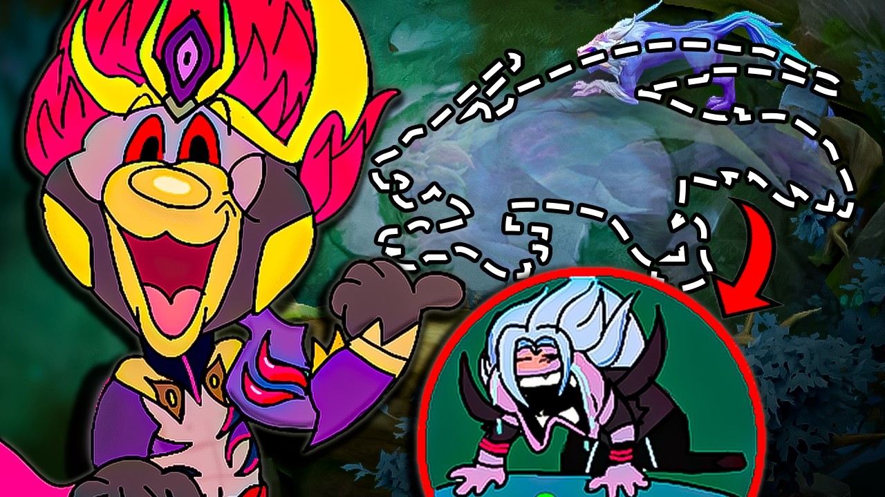 BROMA le Robo TODA la JUNGLA al MARTIS ENEMIGO y se ENOJA xd