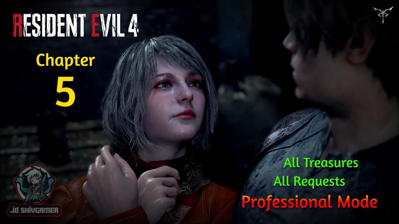 Resident Evil 4 Remake | Professional | Chapter 5 : Luis Serra, Minotaur Fight | PC Gameplay | 60FPS