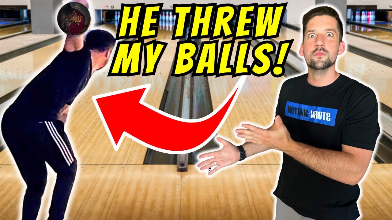 220 Average Bowler Threw Only MY BALLS At League!