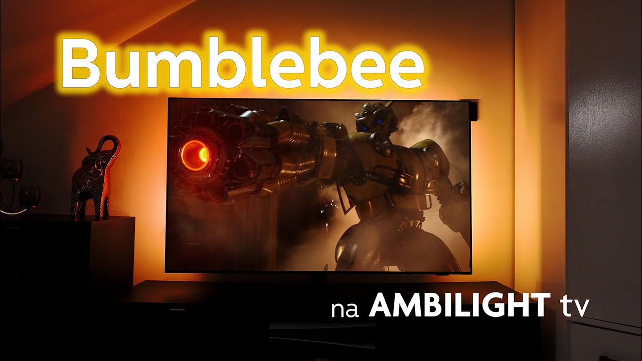 Bumblebee na AMBILIGHT tv #dlaciebie  #philips  #2024  #ambilight