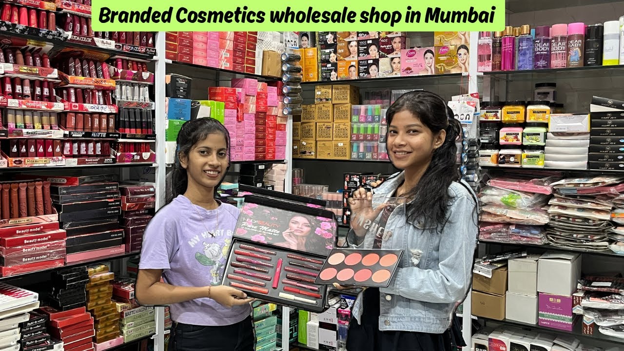 Cosmetics wholesale Market in Mumbai Bhuleshwar| Branded Cosmetics & Beauty Products Wholesale Shop