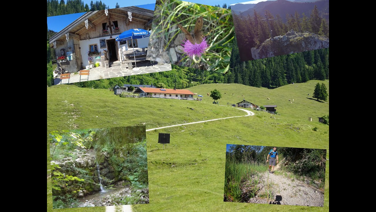 Hüttenwanderung über die Jochbergalm und das Dampfschiff und die Rechenbergalm