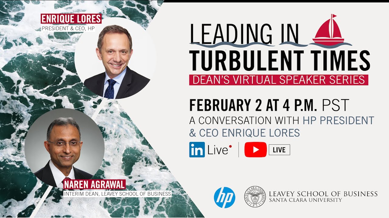 Leading in Turbulent Times: Conversation with HP's Enrique Lores