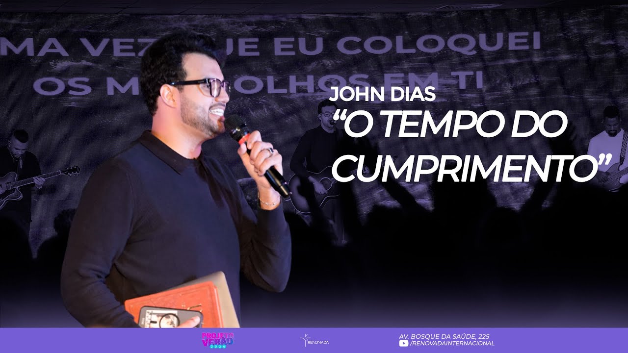 CULTO DE CELEBRAÇÃO I O Tempo do Cumprimento I 18.01.26 - John Dias