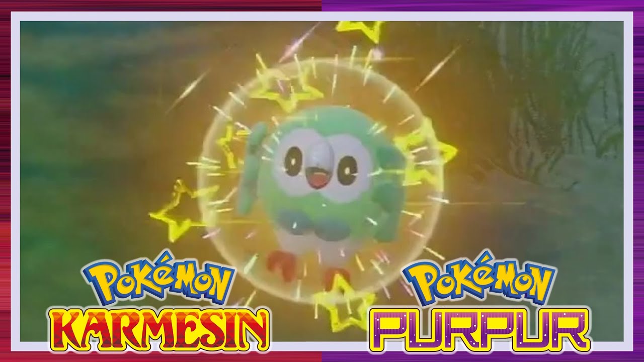 ✨Shiny Bauz in Pok&eacute;mon Karmesin & Purpur!🍊🍇