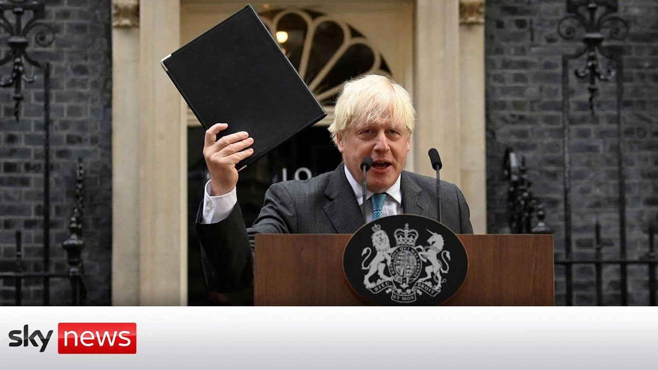 IN FULL: Boris Johnson delivers final speech as Prime Minister