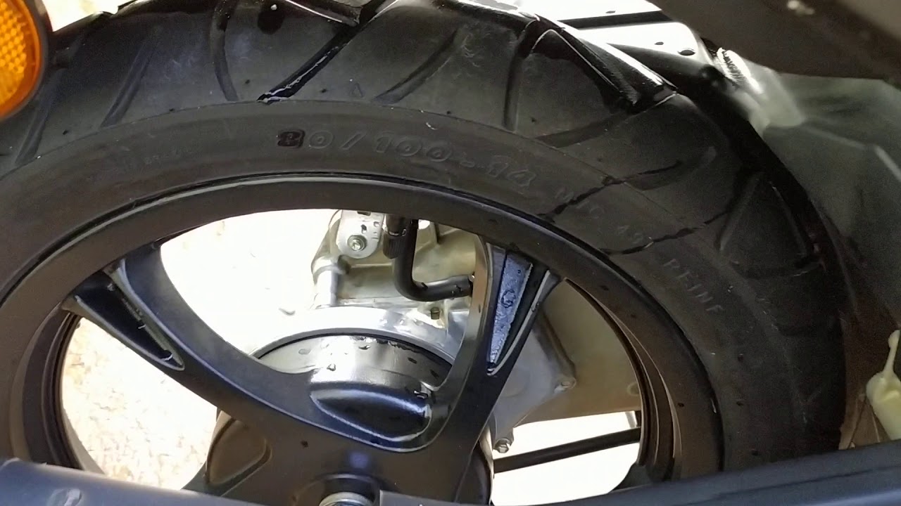 Yamaha neo 125 dica para troca de pneus