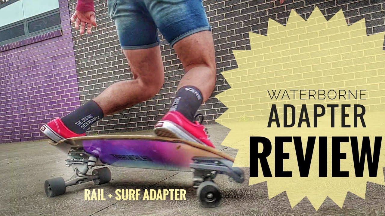 ОБЗОР ВОДНОГО АДАПТЕРА ДЛЯ СЕРФИНГА (серф + рейл) // Surfskate