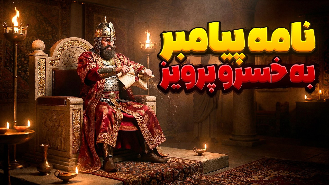 نامه پیامبر اسلام به خسرو پرویز | آیا حقیقتی ۱۴۰۰ ساله از ما پنهان شده است؟