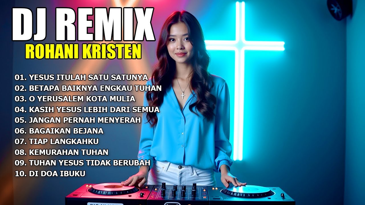 FULL ALBUM - DJ REMIX LAGU ROHANI FULL BASS 2025 BY DJ ERIC - YESUS ITULAH SATU SATUNYA