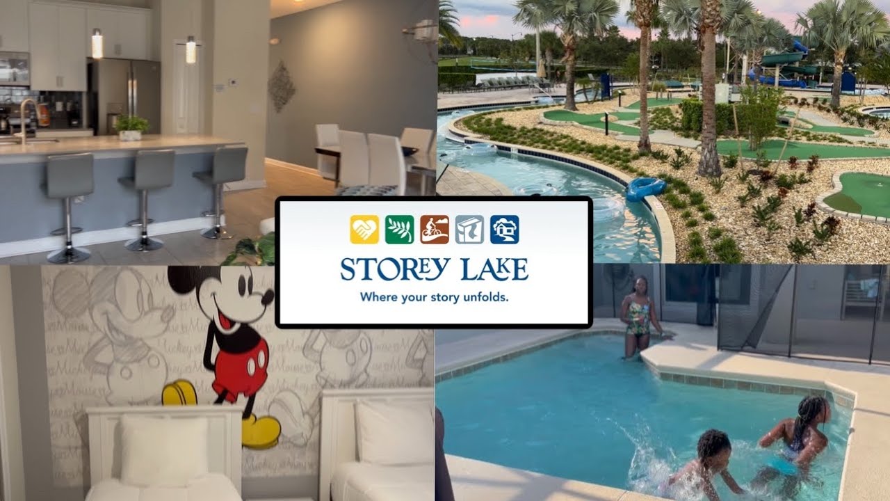 Airbnb House Tour Kissimmee Fl Storey Lake Resort#disneysprings #universalstudios #islandofadventure