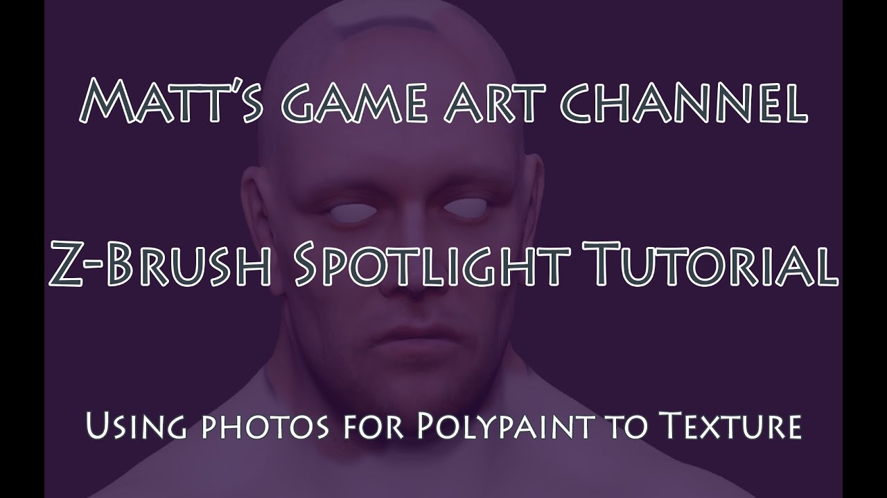 Zbrush Spotlight tutorial