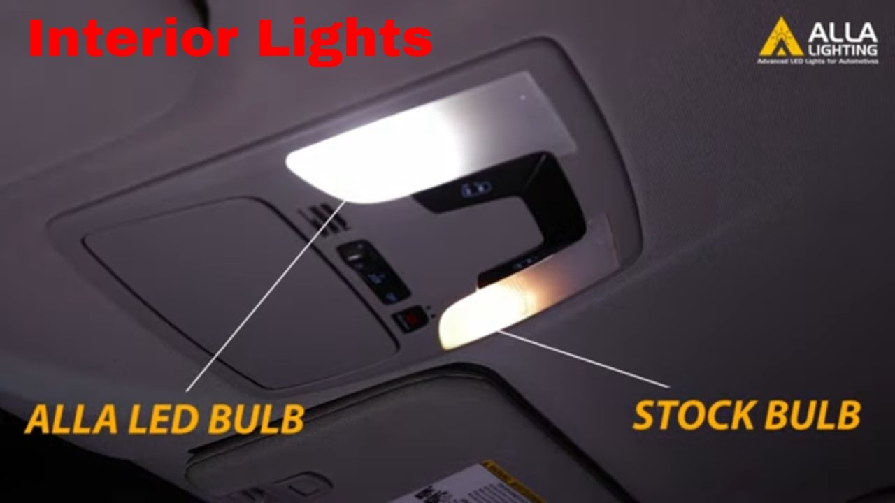 Change | Replace Toyota Sienna Interior Lights Bulbs | LED Install